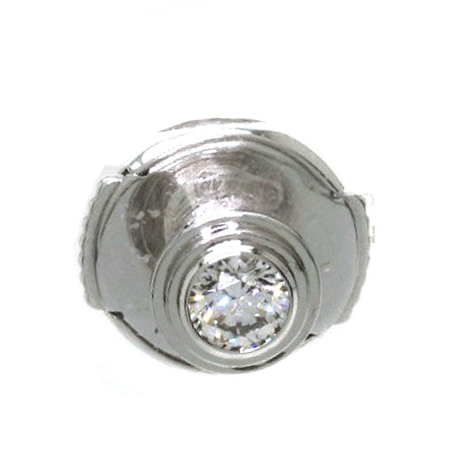 Cartier Diaman Leger Diamond Only One Earrings K18 White Gold Ladies CARTIER: Cartier Diaman Leger Diamond Only One Earrings K18 White Gold Ladies CARTIER Brand: Cartier Gender: Women Material: White gold (18K) Stone: Diamond Weight: 0.6g / 0.02oz. Condition: Used (very good) O
