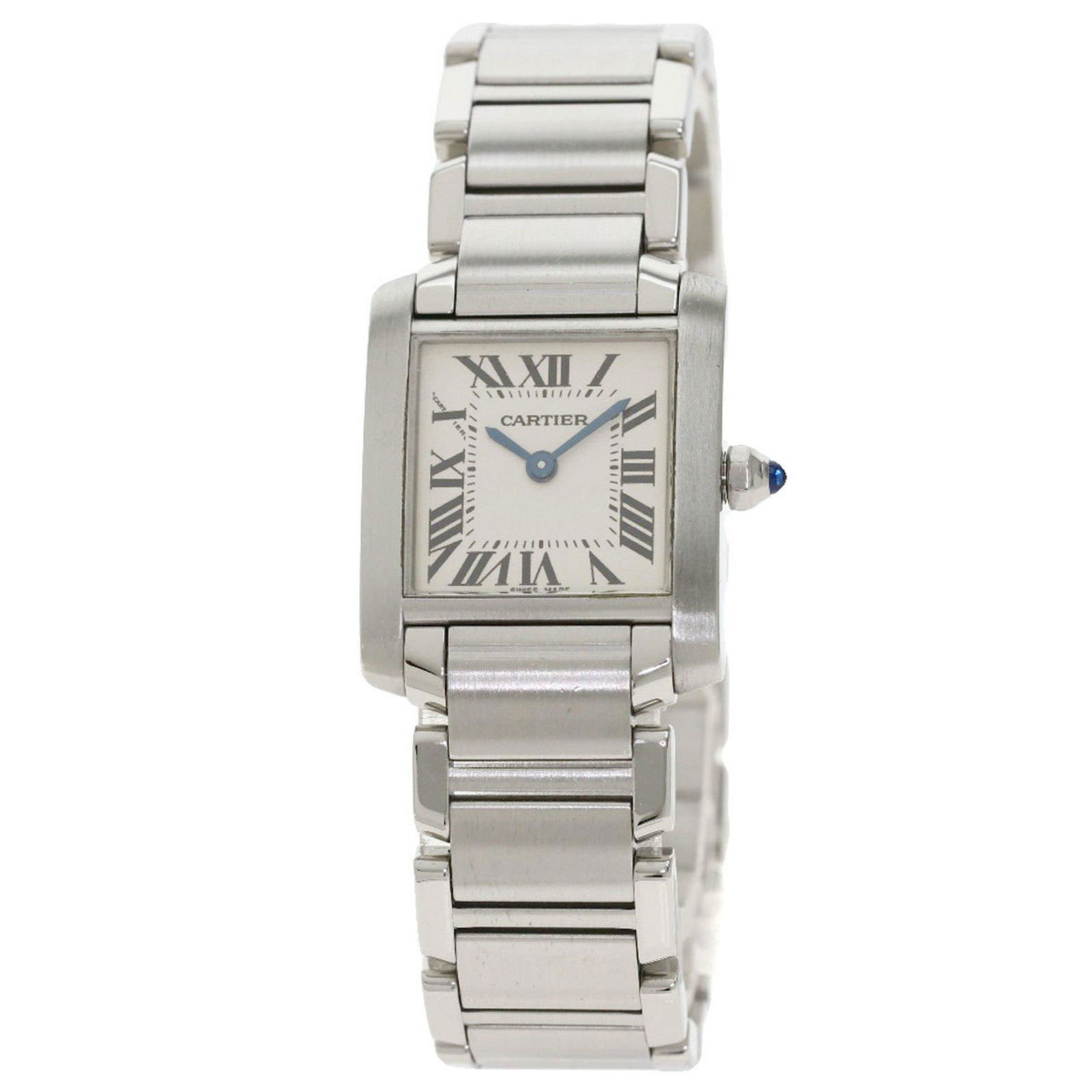 Cartier W51008Q3 Tank Francaise SM Watch Stainless Steel / SS Ladies CARTIER: Cartier W51008Q3 Tank Francaise SM Watch Stainless Steel / SS Ladies CARTIER Brand: Cartier Line: Tank Francaise Gender: Women Display: Analog Material (Case): Stainless steel Material (Band): Stainle