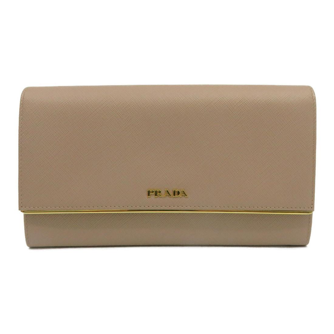 Prada Long Pocketbook Wallet 1MH311 Saffiano leather Nude: Prada Long Pocketbook Wallet 1MH311 Saffiano leather Nude Brand: PRADA Style: Folded purse Material: Calfskin (cowhide) Color: Pink Size Type: Regular Type: Folded purse Frame Color: Pink AB: Very Goo