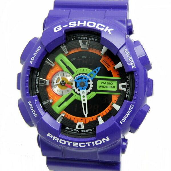 Casio Ga 110ev 6ajr G Shock Evangelion Collaboration Purple Men