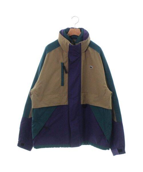 LACOSTE LIVE Mountain Parka BeigexGreenxPurple 50(about L): LACOSTE LIVE Mountain Parka BeigexGreenxPurple 50(about L) Brand: LACOSTE LIVE Style: Parka Color: BeigexGreenxPurple Size: 50(about L) "Size (MenS): 50 (lth place) " Size Type: Regular Type: Mountain