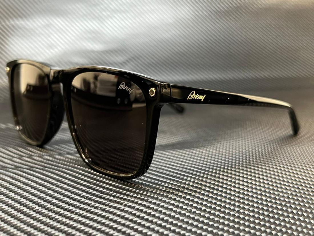 BRIONI BR0086S 001 Black Square 57 mm Men's Sunglasses: BRIONI BR0086S 001 Black Square 57 mm Men's Sunglasses Brand: Brioni Frame Color: Black Style: Square Type: Sunglasses New The BIDHAUS Guarantee: All items in this auction are guaranteed to be 100% au