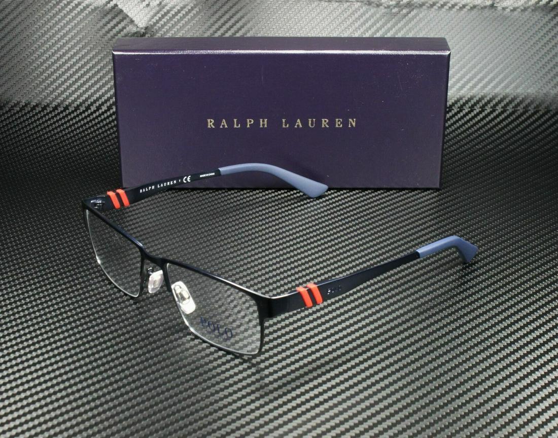 Ralph Lauren Polo PH1147 9119 Navy Blue Rectangle Men's 54 mm Eyeglasses: Ralph Lauren Polo PH1147 9119 Navy Blue Rectangle Men's 54 mm Eyeglasses Style: Rectangle Temple Length: 145 mm Lens Socket Width: 54 mm Type: Eyeglasses Features: Full Rim Bridge Width: 16 mm Frame M