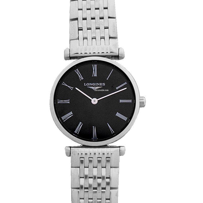 Longines L42094516 - La Grande Classique Stainless Steel Quartz Black Dial Unisex Watch: Longines L42094516 - La Grande Classique Stainless Steel Quartz Black Dial Unisex Watch Brand: Longines Model: La Grande Classique Dealer product code: 25014A Movement: Quartz Case material: Steel Bra