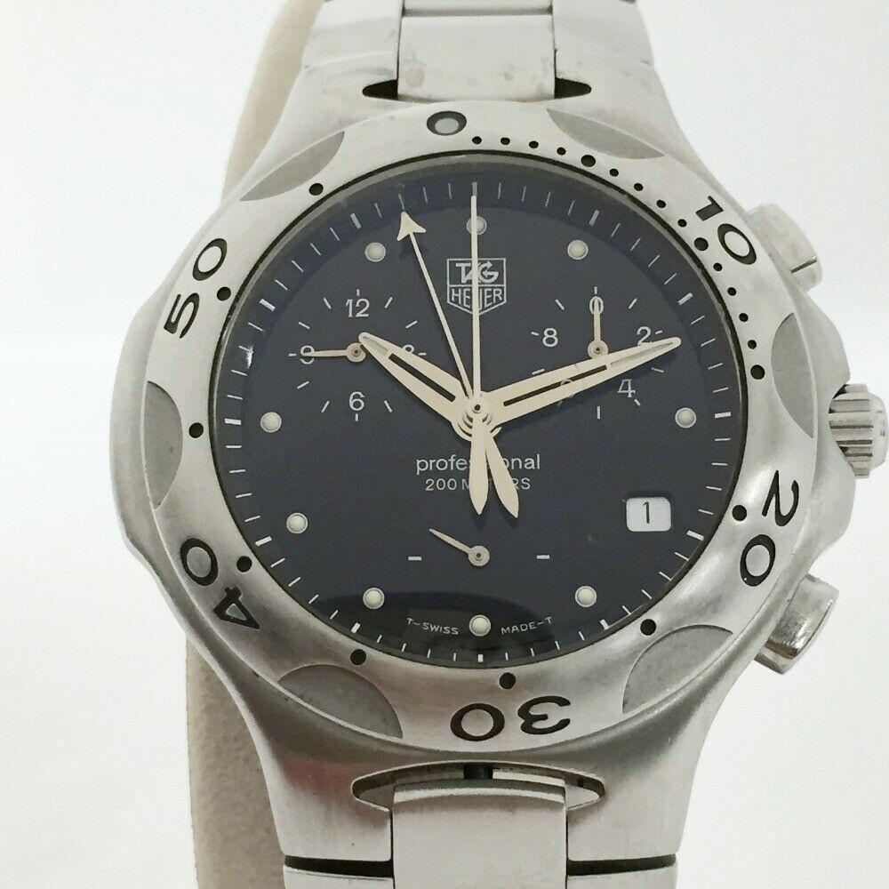 Tag Heuer Kirium Chronograph Cl1110 Black Quartz Men s