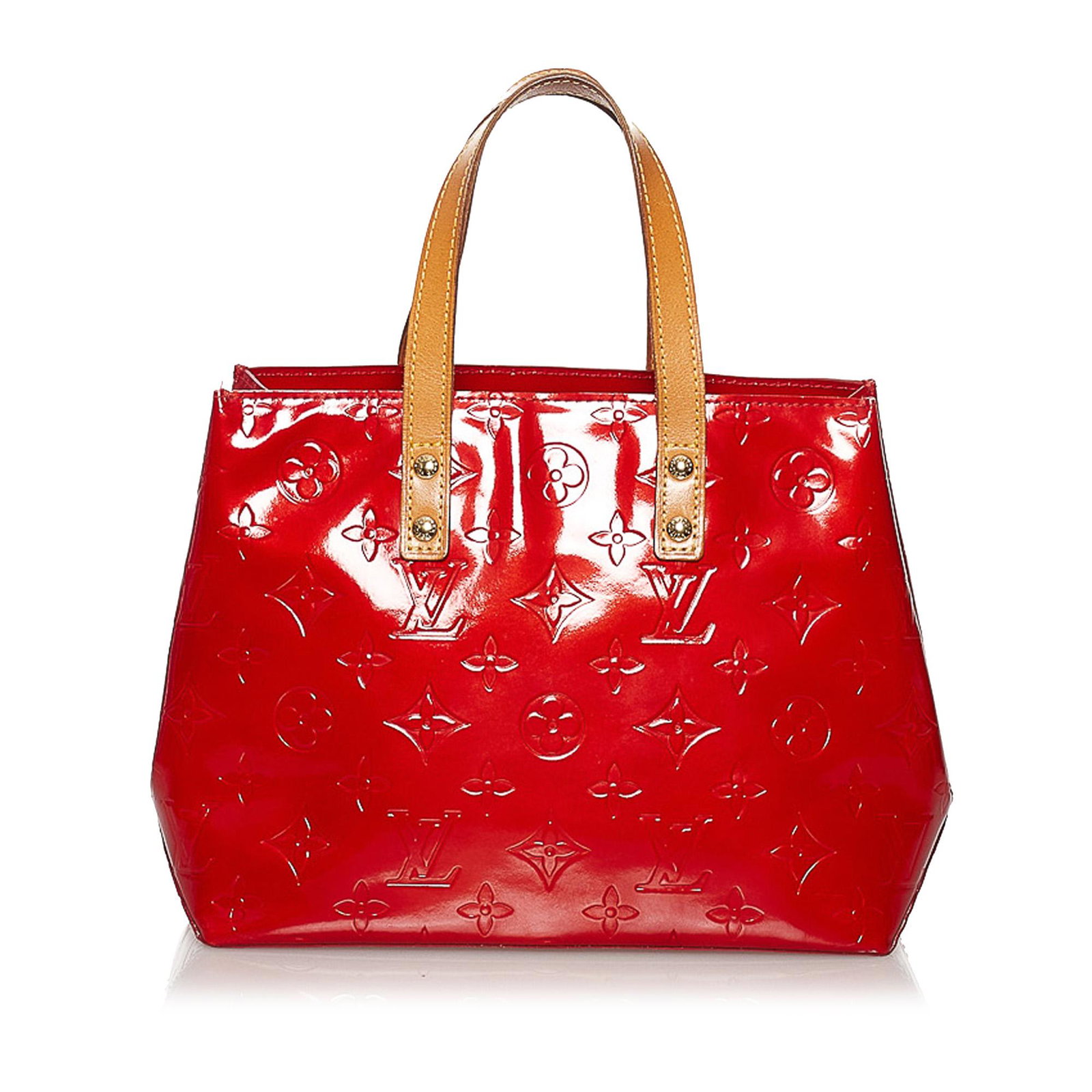 Louis Vuitton Vernis Reade PM: Louis Vuitton Vernis Reade PM The Reade PM features a vernis leather body flat leather handles an open top and an interior zip pocket. Brand: Louis Vuitton Model: Vernis Reade PM Origin: France Catego