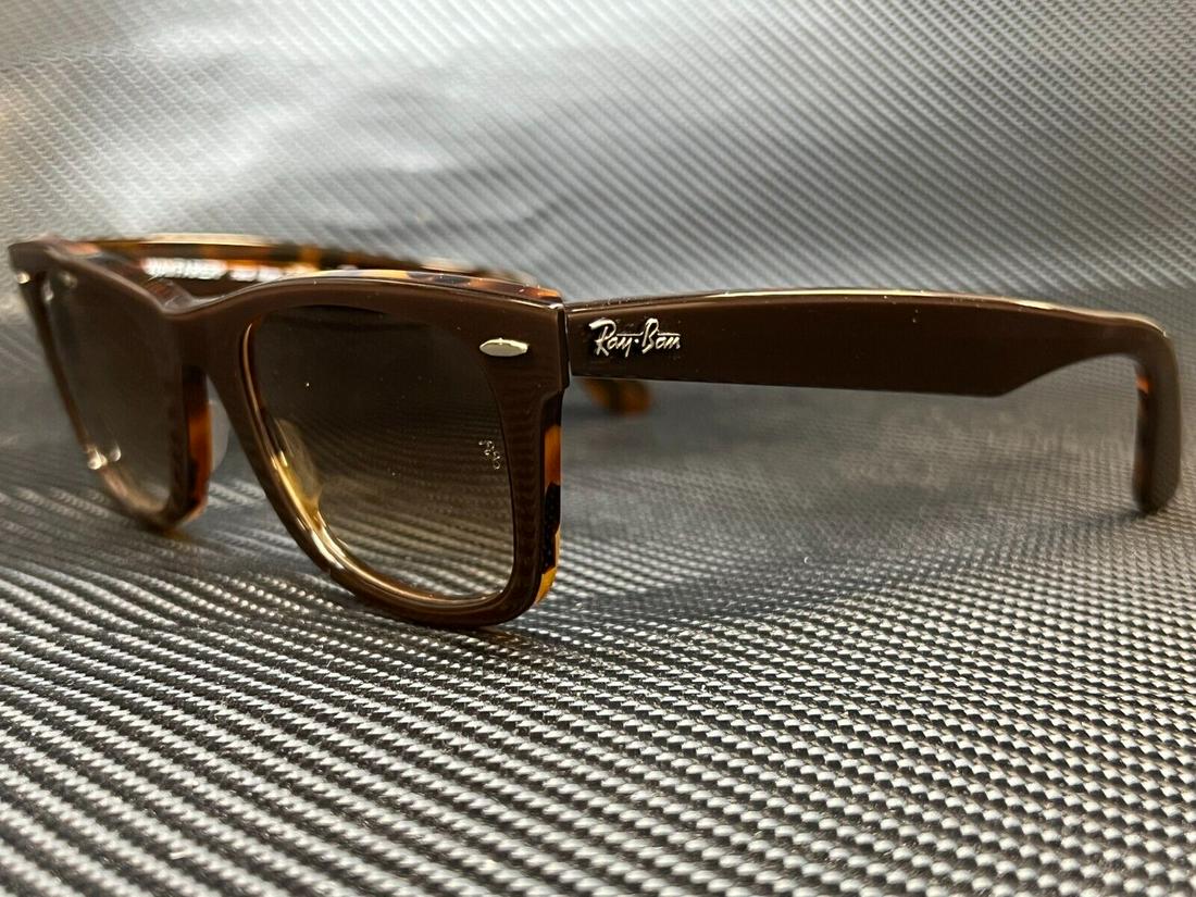 RAY BAN RB2140 127651 Brown Square 50 mm Unisex Sunglasses: RAY BAN RB2140 127651 Brown Square 50 mm Unisex Sunglasses Pattern: Tortoise Shell Lens Technology: Gradient Bridge Width: 22 mm Brand: Ray-Ban Frame Color: Brown Type: Sunglasses Lens Material: Glass