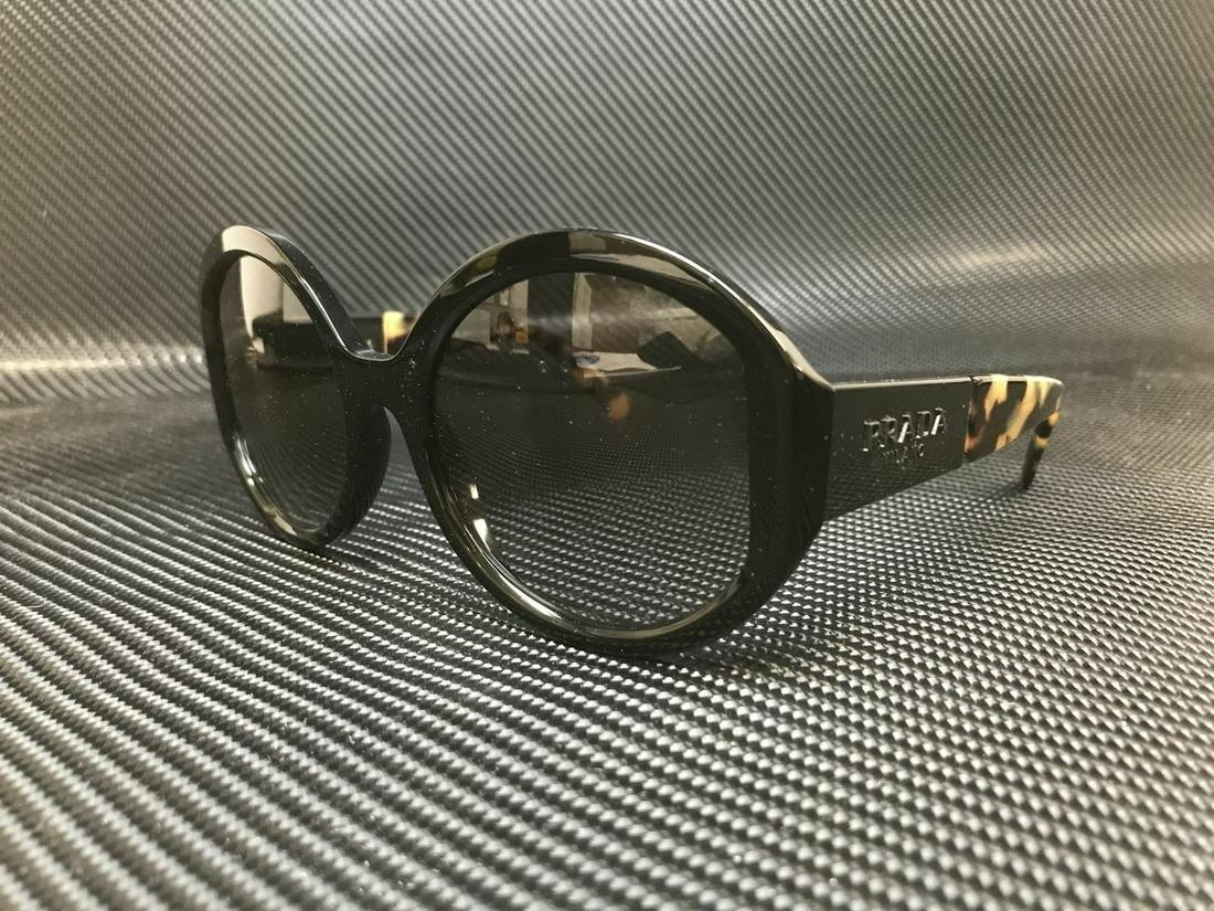 PRADA PR 22XS 1AB0A7 Black Round 55 mm Women's Sunglasses: PRADA PR 22XS 1AB0A7 Black Round 55 mm Women's Sunglasses Brand: PRADA Frame Color: Black Style: Round Type: Sunglasses New The BIDHAUS Guarantee: All items in this auction are guaranteed to be 100% a