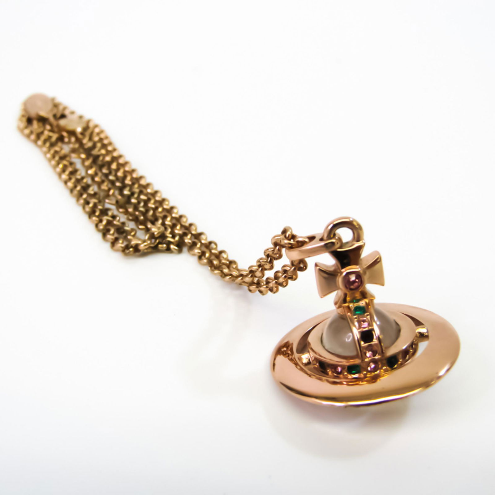 Vivienne westwood nora necklace shop rose gold