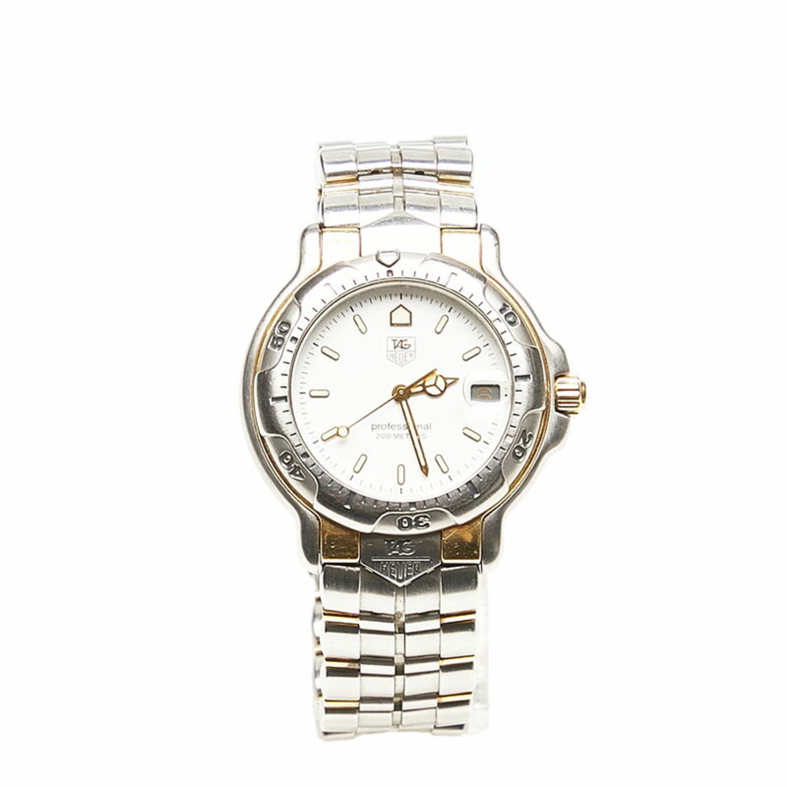 Tag Heuer Professional 200 Watch WH1152 Quartz White Dial Stainless Steel Men's: Tag Heuer Professional 200 Watch WH1152 Quartz White Dial Stainless Steel Men's Brand: Tag Heuer Line: Professional Type: Wristwatch Gender: Men Display: Analog Material (Case): Stainless steel Materi