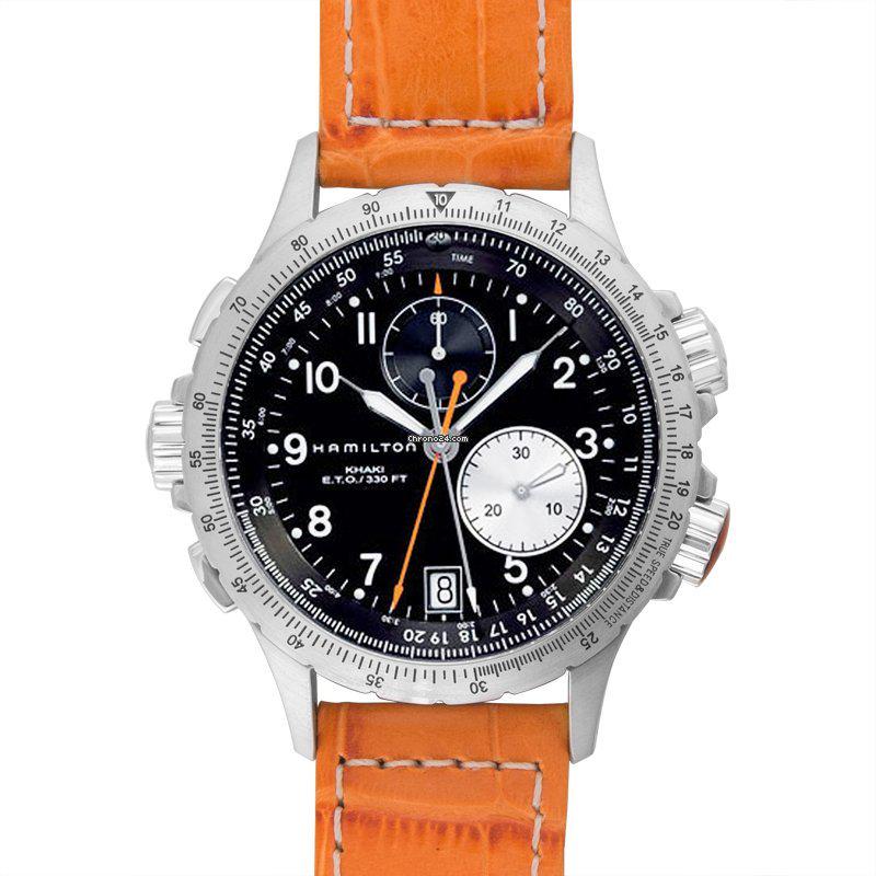 Hamilton Khaki Aviation: Hamilton Khaki Aviation Brand: Hamilton Model: Khaki Aviation Dealer product code: 3414A Movement: Quartz Case material: Steel Bracelet material: Leather Year of production: Unknown Condition: New (Un