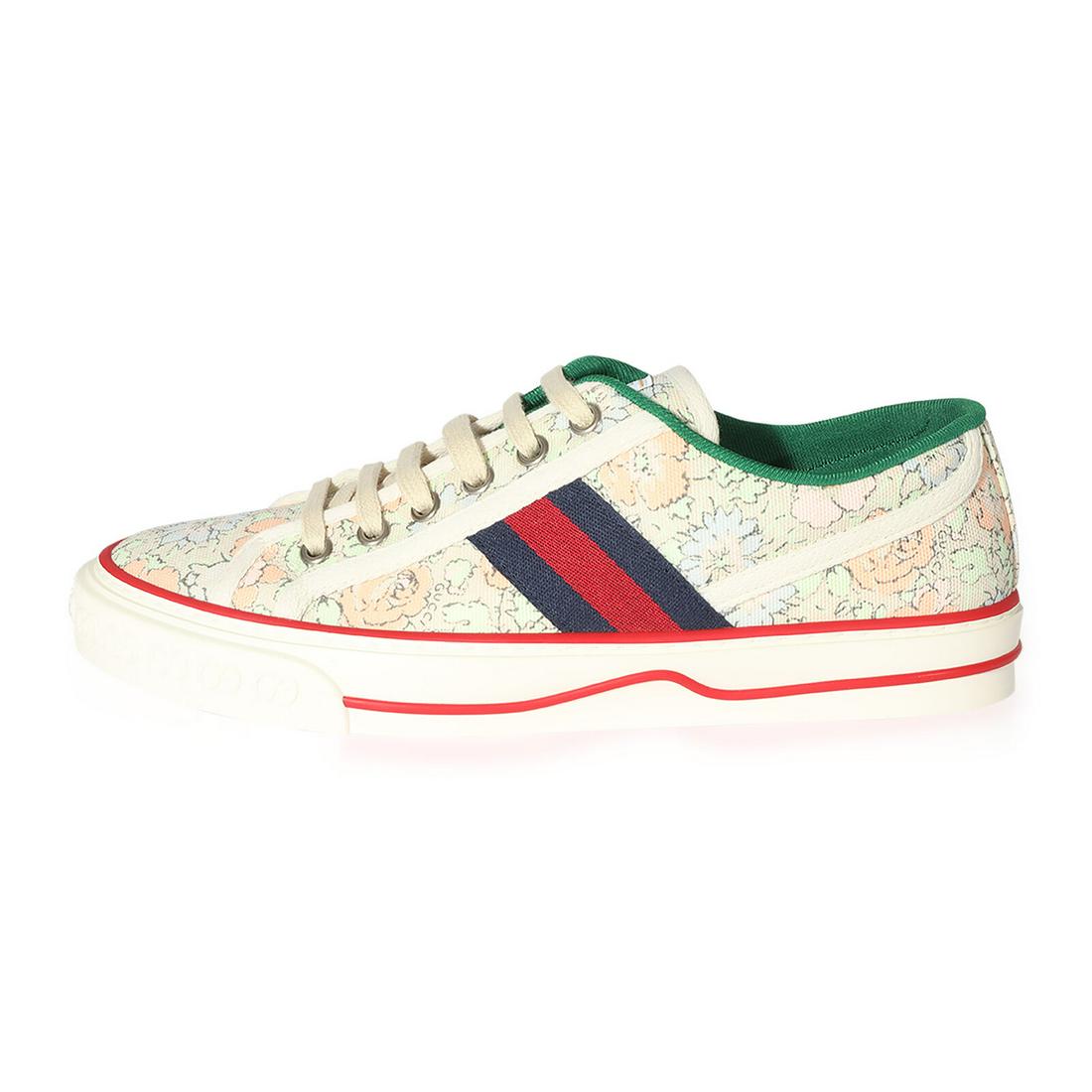 Liberty of London x Gucci Wmns Tennis 1977 'Floral - Mint Green': Liberty of London x Gucci Wmns Tennis 1977 'Floral - Mint Green' Original Box?: Yes Original Papers?: No Handbag Accessories: Other Material: Canvas Color: Beige;Multicolor "Model: Liberty of London x