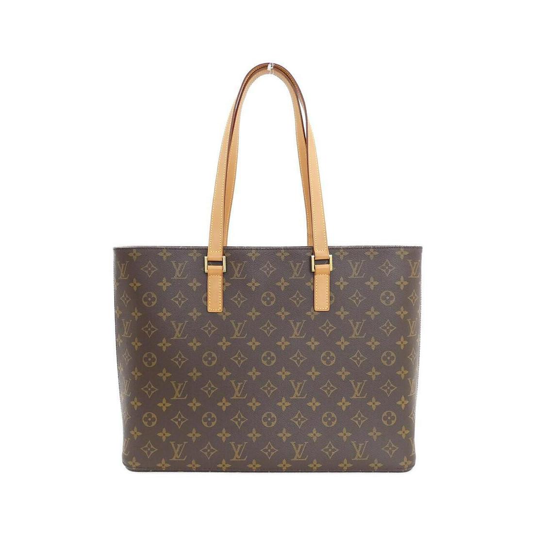 LOUIS VUITTON Monogram Luco M51155 Bag: LOUIS VUITTON Monogram Luco M51155 Bag Brand: LOUIS VUITTON Style: Bag Other Exterior Color: MARRON GOLD (Hardware) Exterior Material: Coated canvas "Gender: Ladies " Size: WxHxD: 40cmx30cmx10cm Handl