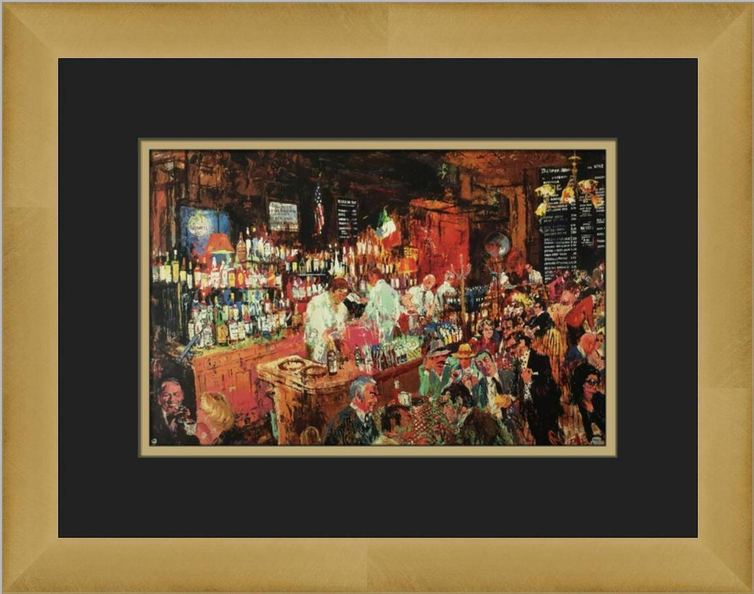Leroy Neiman P. J. Clarke's Custom Framed Print: Leroy Neiman P. J. Clarke's Custom Framed Print Size: Medium (up to 36in.) Region Of Origin: united states Artist: LeRoy Neiman Production Technique: Lithography Framing: Matted & Framed Style: Impres