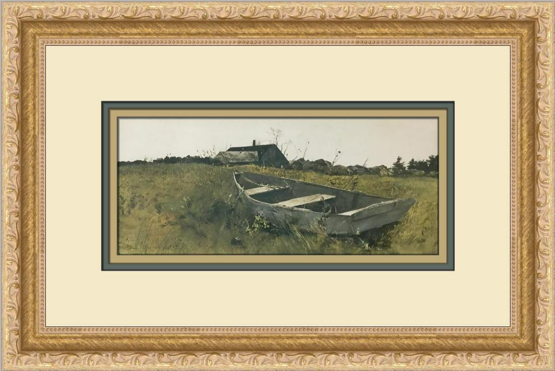 Andrew Wyeth Teel's Island Custom Framed Print: Andrew Wyeth Teel's Island Custom Framed Print Size: Medium Region Of Origin: United States Artist: Andrew Wyeth Production Technique: Offset Lithograph Framing: Matted & Framed Style: Impressionism R