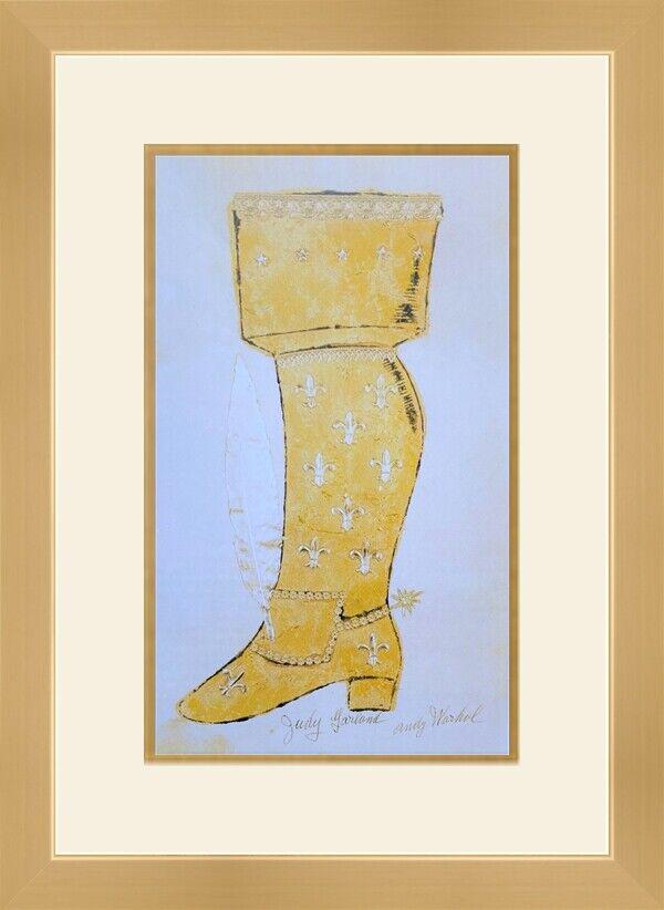 Andy Warhol Judy Garland Mini Print Newly Custom Gallery Framed: Andy Warhol Judy Garland Mini Print Newly Custom Gallery Framed Features: Framed Matted Region Of Origin: united states Item Width: 14 in Title: Judy Garland Production Technique: Lithography Item Len