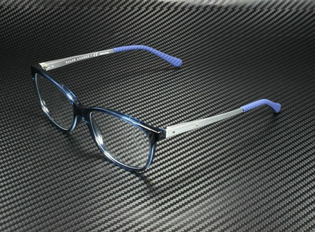 Ralph Lauren RL6135 5276 Shiny Blue Rectangle Women's 54 mm Eyeglasses: Ralph Lauren RL6135 5276 Shiny Blue Rectangle Women's 54 mm Eyeglasses Style: Rectangle Temple Length: 140 mm Lens Socket Width: 54 mm Type: Eyeglasses Features: Full Rim Year Manufactured: 2020-2029