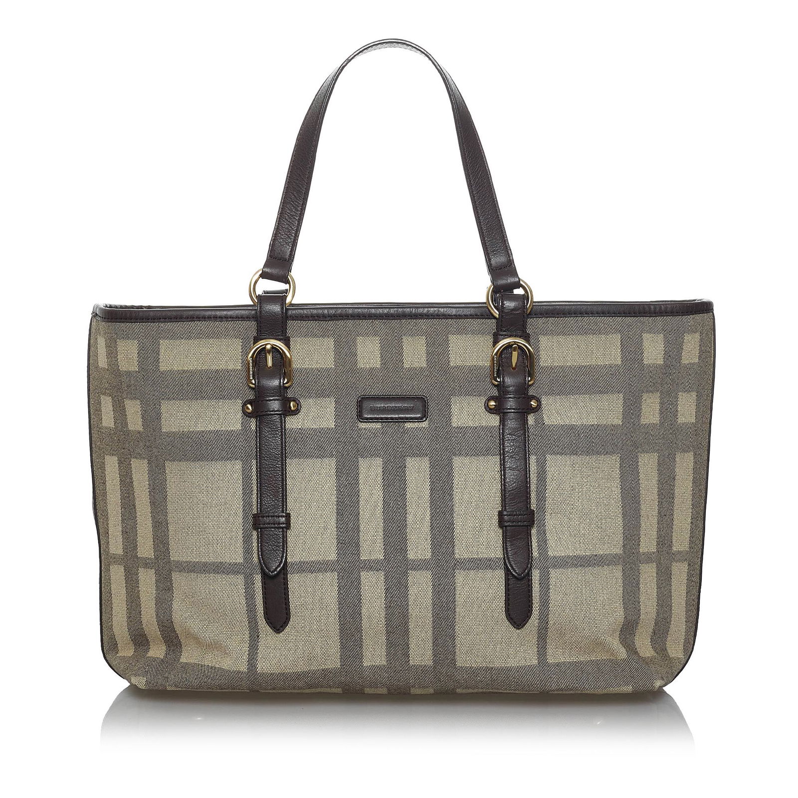 Burberry Canvas Tote Bag: Burberry Canvas Tote Bag This tote bag features a canvas body with leather trim flat leather handles and a top zip closure. Brand: Burberry Model: Canvas Tote Bag Origin: China Category: Bags Color: B