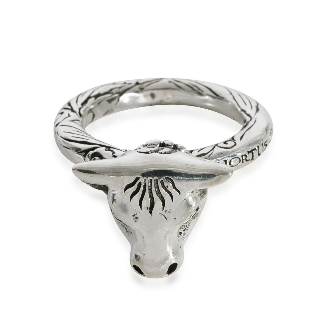 Gucci Anger Forest Bull's Head Ring Sterling Silver: Gucci Anger Forest Bull's Head Ring Sterling Silver Original Box?: Yes Metal Purity: 925 Original Papers?: No Gross Weight (Grams): 10.50 Product Line: Anger Forest Type: Fashion Ring Includes: Box, P