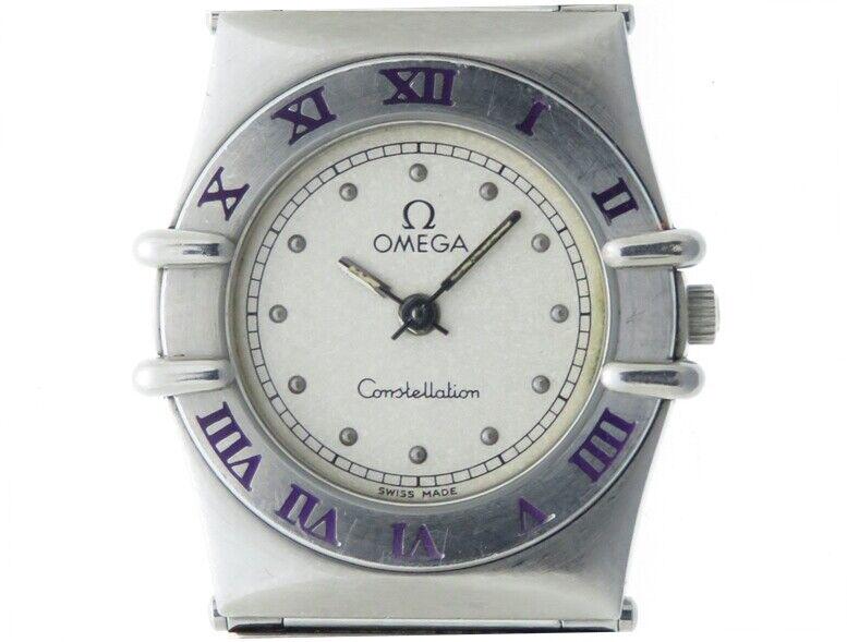 OMEGA Constellation Mini SS Quartz Old Model Ladies Watch: OMEGA Constellation Mini SS Quartz Old Model Ladies Watch Brand: OMEGA Type: Wristwatch Pre-Owned The BIDHAUS Guarantee: All items in this auction are guaranteed to be 100% authentic. At Your Service:
