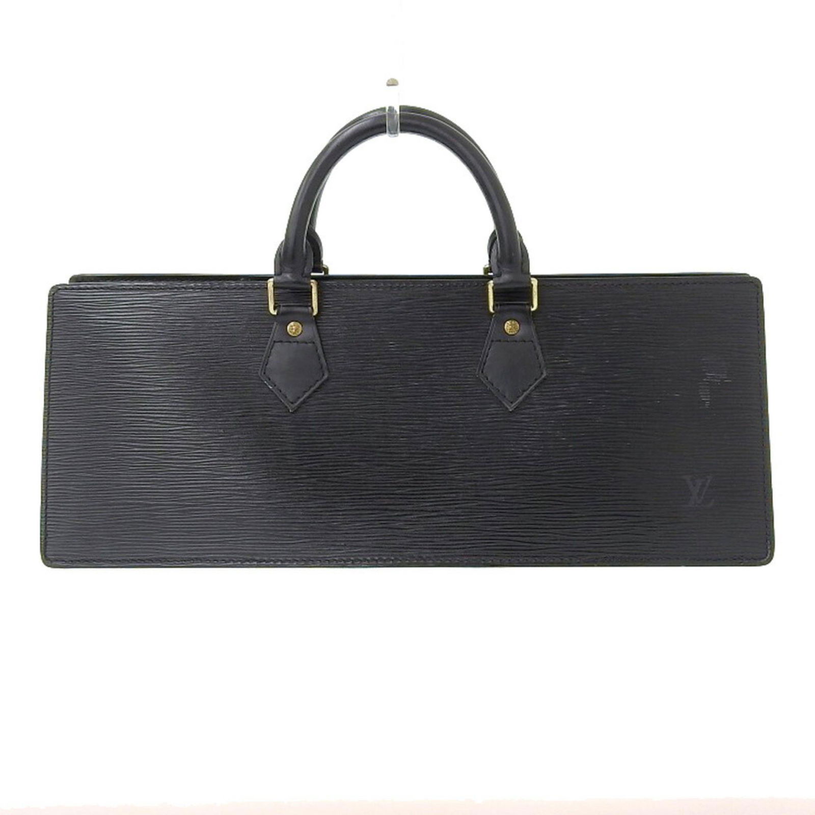 Louis Vuitton LOUIS VUITTON Epi Sac Triangle Handbag Noir M52092: Louis Vuitton LOUIS VUITTON Epi Sac Triangle Handbag Noir M52092 Brand: Louis Vuitton Line: Epi Type: Handbag Material: Epi leather Epi leather: Color: Noir Closure: Zipper Gender: Women Size (HxWxD):