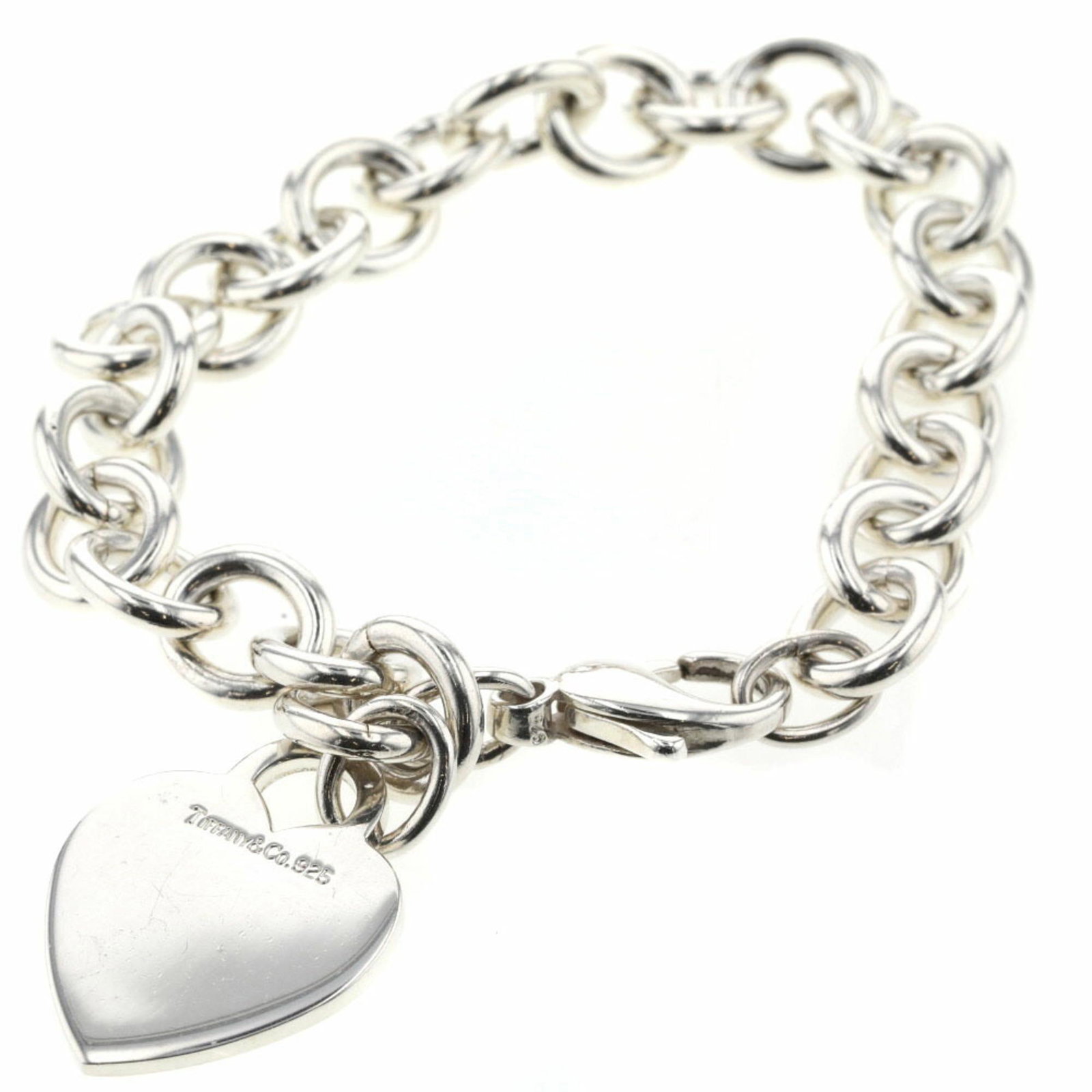 Tiffany bracelet heart tag silver 925 ladies TIFFANY&Co.: Tiffany bracelet heart tag silver 925 ladies TIFFANY&Co. Brand: Tiffany Type: Charm bracelet Gender: Women Material: Silver 925 Length: 17cm / 6.69 Width: 1cm / 0.39 Weight: 35g / 1.23oz. Total Length