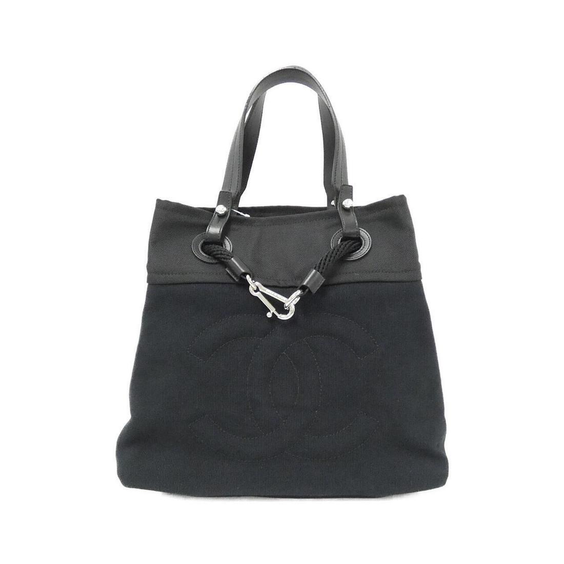 CHANEL 48013 Bag: CHANEL 48013 Bag Brand: CHANEL Style: Bag Other Exterior Color: BLACK / SILVER Parts Exterior Material: Canvas "Gender: Ladies Size: W x H x D: 35cmx33cmx20.5cm Handle: 41.5cm Strap: 96cm Type: Bag Ot