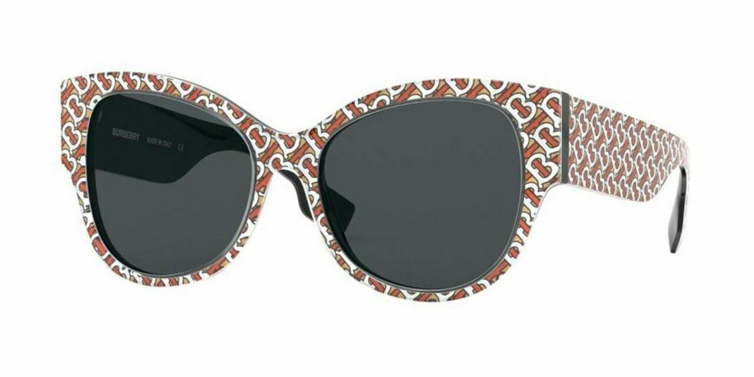 BURBERRY BE4294F 382187 Top Print TB Cat Eye Women's 54 mm Sunglasses: BURBERRY BE4294F 382187 Top Print TB Cat Eye Women's 54 mm Sunglasses Lens Material: Plastic Style: Cat Eye Temple Length: 140 mm Type: Sunglasses Features: Lightweight Year Manufactured: 2020-2029 Fr