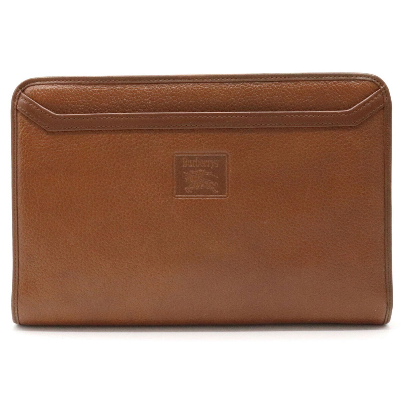 BURBERRY Burberry Burberrys second bag clutch leather brown men's: BURBERRY Burberry Burberrys second bag clutch leather brown men's Brand: Burberry Line: Burberrys Type: Clutch bag Material: Leather Leather: Color: Brown Style: Casual Gender: Men Size (HxWxD): 19cm