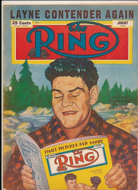 The RING January 1953 Boxing Magazine - Rex Layne on the Cover 142013: The RING January 1953 Boxing Magazine - Rex Layne on the Cover 142013 Sport: Boxing Original/Reprint: Original Autograph Authentication: Seller League: Boxing Pre-Owned PLEASE NOTE: Framed Large or he