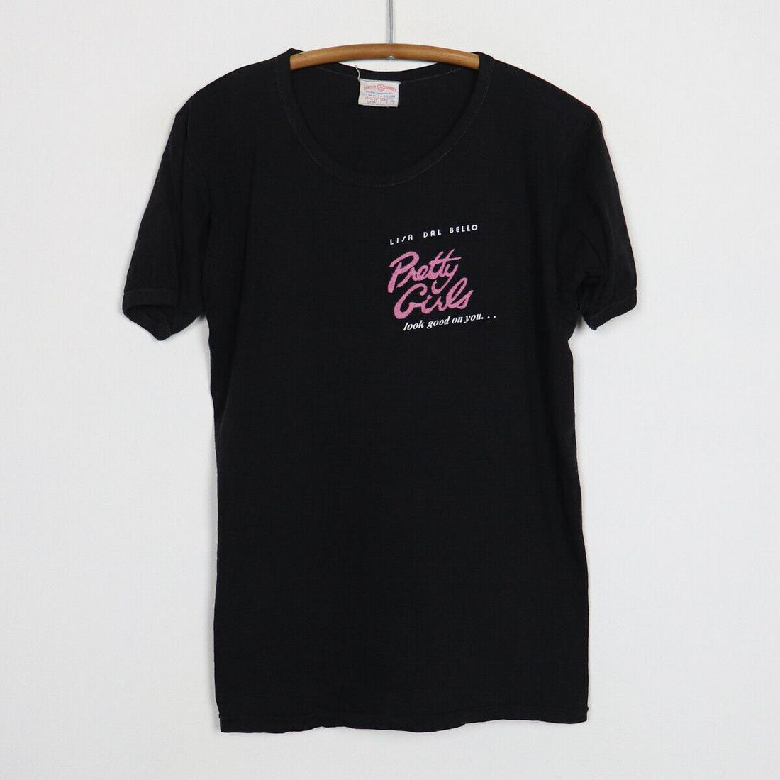 Vintage 1979 Lisa Del Bello Pretty Girls Shirt: Vintage 1979 Lisa Del Bello Pretty Girls Shirt Original/Reproduction: Original Style: Graphic Tee Original 1979 Lisa Del Bello Pretty Girls Shirt. This is a true vintage shirt not a modern reproductio