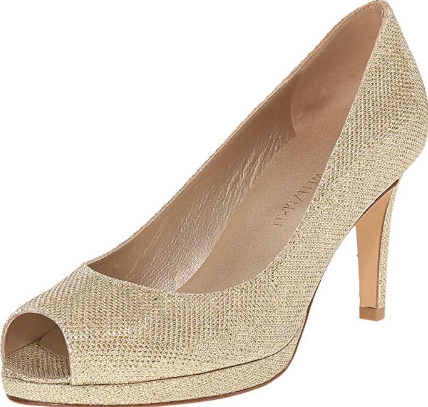 Stuart Weitzman Womens Annamimic Gold Noir High Heel Sz 10 M N3851: Stuart Weitzman Womens Annamimic Gold Noir High Heel Sz 10 M N3851 Theme: Metal Pattern: Solid Toe Shape: Open Toe Color: Gold Noir Heel Height: High (3 to 4 1/4) Brand: Stuart Weitzman Type: Heel Hee