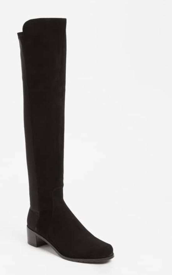 Stuart Weitzman Women's Black Reserve Suede Over Knee Boot N4418 Size 10 M: Stuart Weitzman Women's Black Reserve Suede Over Knee Boot N4418 Size 10 M Model: Stuart Weitzman N4418 Brand: Stuart Weitzman Type: Boot Character: Boots Us Shoe Size: 10 Heel Style: Block Color: Bla