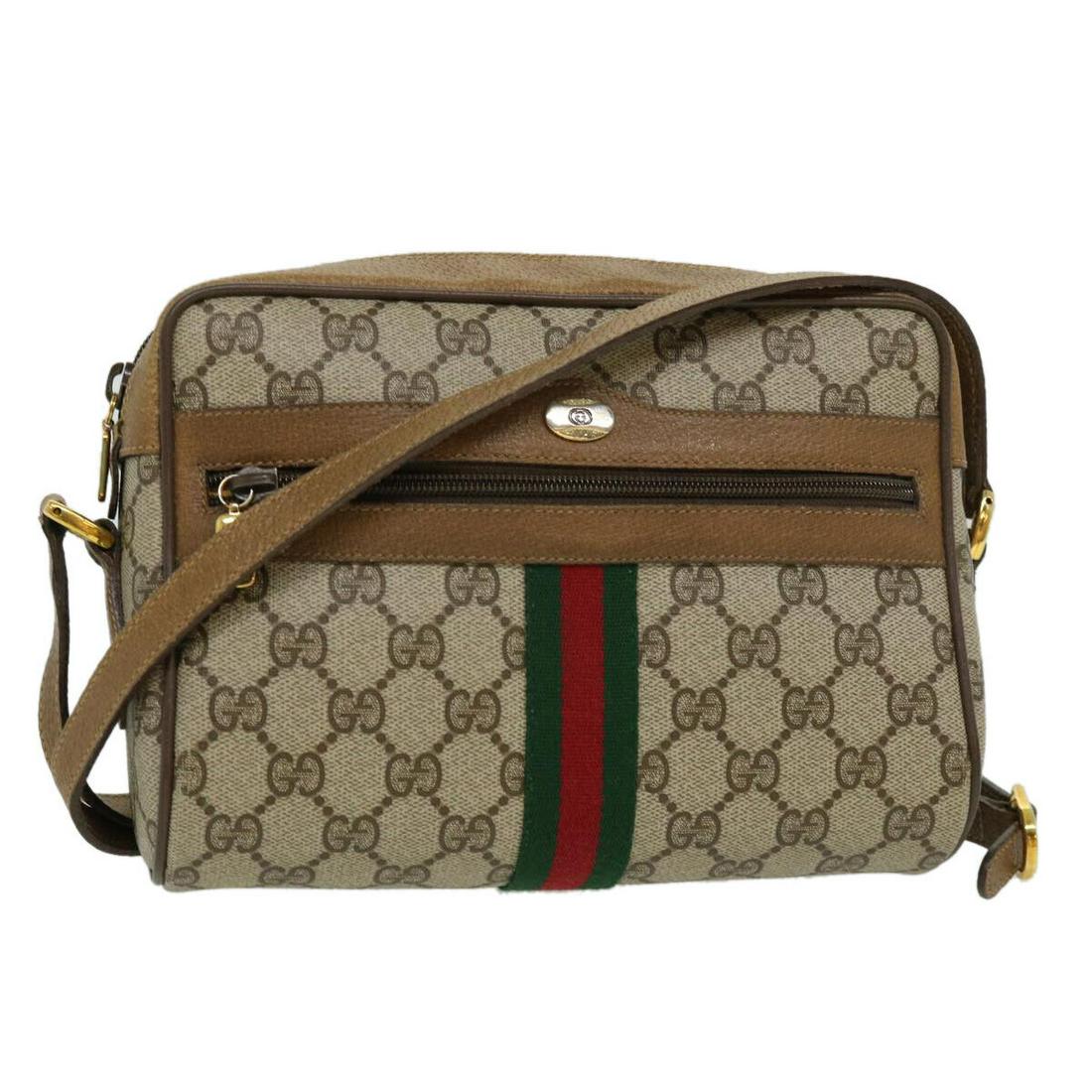 Gucci handbag with store red and green stripe