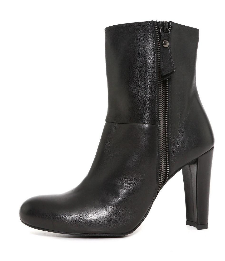 Stuart Weitzman Zipitty Leather Side Zip Bootie Black Women Sz 7 M 6005*: Stuart Weitzman Zipitty Leather Side Zip Bootie Black Women Sz 7 M 6005* Brand: Stuart Weitzman Type: Heel Fastening: Zip Closure: Zip Us Shoe Size: 7 Color: Black Style: Booties Shoe Width: Medium (B