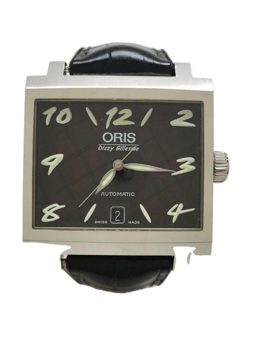 ORIS Dizzy Gillespie Self-winding Analog Leather Brown Black Men's Watch: ORIS Dizzy Gillespie Self-winding Analog Leather Brown Black Men's Watch Brand: Oris Type: Wristwatch Pre-Owned The BIDHAUS Guarantee: All items in this auction are guaranteed to be 100% authentic. At