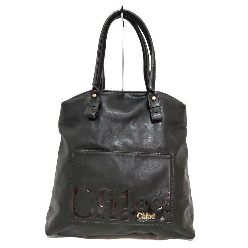 Chloe Eclipse Black Synthetic Leather Tote Bag: Chloe Eclipse Black Synthetic Leather Tote Bag Brand: Chloe Style: Tote Bag Exterior Color: Black Exterior Material: Synthetic Leather Product Name: Eclipse Accessories: None Type: Tote Bag B: Reasona