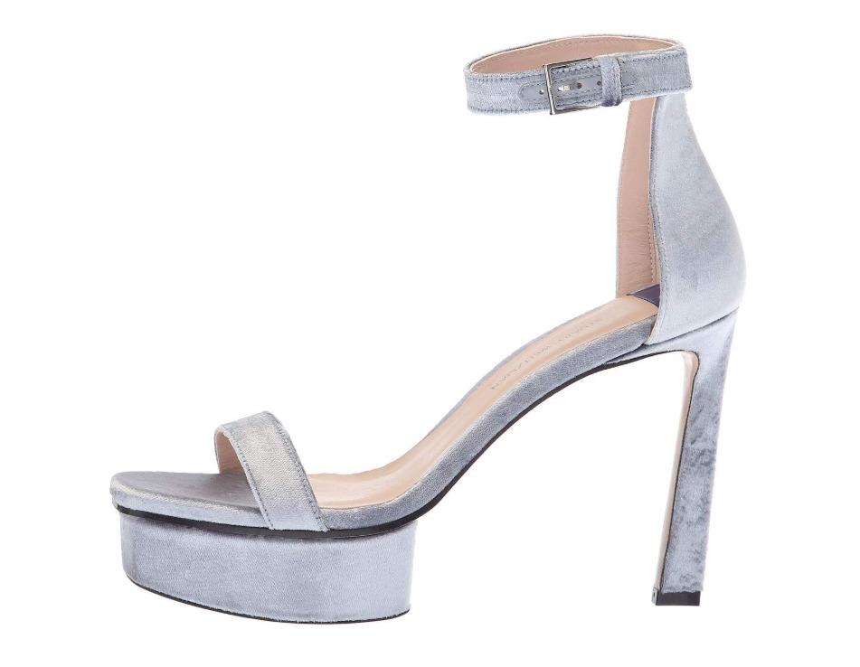 Stuart Weitzman Women's Disco Platinum Velveteen High Heels N4354 Size 7: Stuart Weitzman Women's Disco Platinum Velveteen High Heels N4354 Size 7 Brand: Stuart Weitzman Toe Shape: Open Toe Type: Heel Us Shoe Size: 7 Heel Style: Stiletto Color: Gray Theme: Disco Style: High
