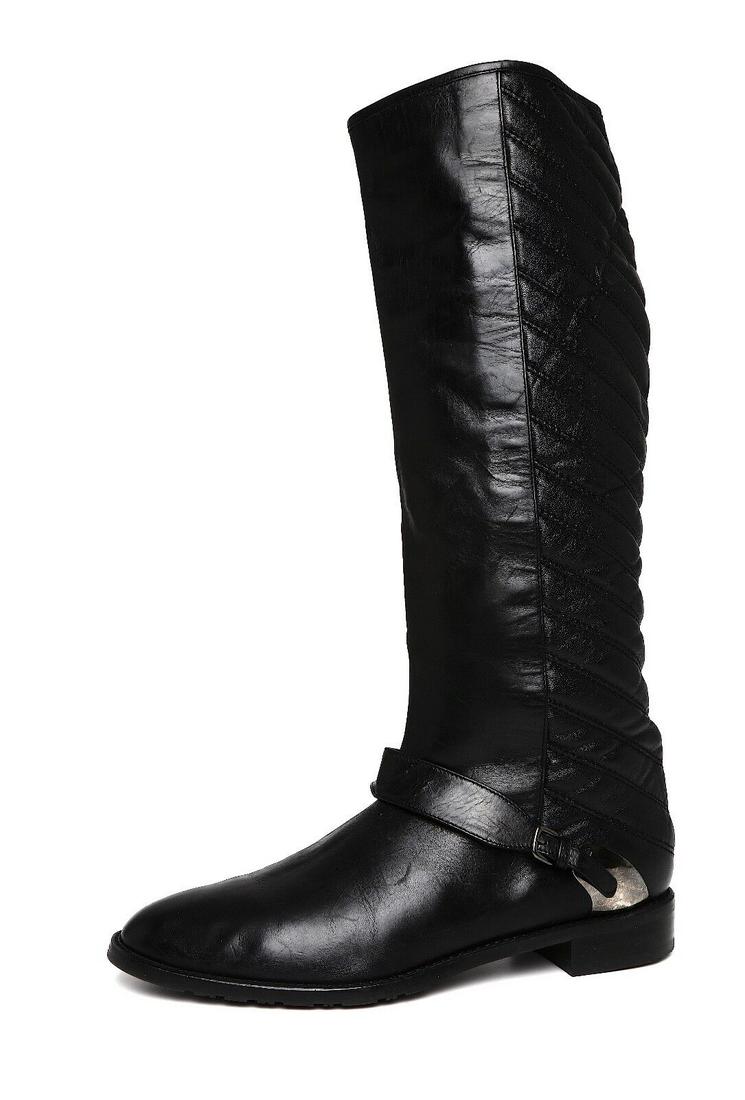 Stuart Weitzman Raceway Quilt Leather Back Boot Black Women Sz 9 M 5819 *: Stuart Weitzman Raceway Quilt Leather Back Boot Black Women Sz 9 M 5819 * Brand: Stuart Weitzman Type: Boot Character: Boots Us Shoe Size: 9 Color: Black Model: 5819 Style: Boots Material: Leather Sho