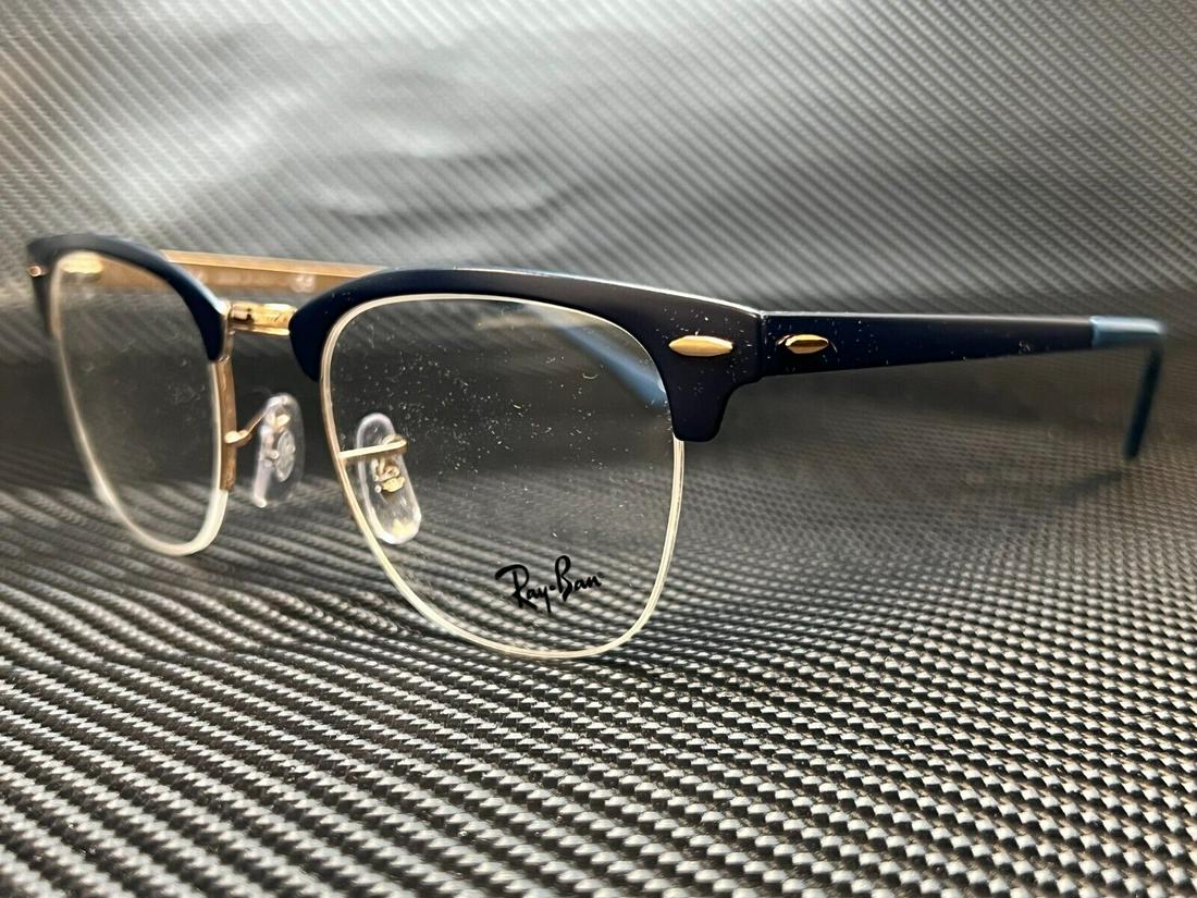 RAY BAN RX3716VM 3055 Matte Blue Square 50 mm Unisex Eyeglasses: RAY BAN RX3716VM 3055 Matte Blue Square 50 mm Unisex Eyeglasses Style: Square Type: Sunglasses Brand: Ray Ban Frame Color: Blue New The BIDHAUS Guarantee: All items in this auction are guaranteed to b
