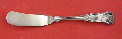 Kings by Bailey & Co. Sterling Silver Master Butter flat handle G. Sharp 8 1/2": Kings by Bailey & Co. Sterling Silver Master Butter flat handle G. Sharp 8 1/2" Kings by bailey & co. Sterling silver master butter flat handle george sharp coin 8 1/2" in the pattern kings by bailey