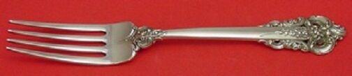 Grande Baroque by Wallace Sterling Silver Regular Fork 7 1/2": Grande Baroque by Wallace Sterling Silver Regular Fork 7 1/2" Age: Post-1940 Maker: Wallace Pattern: Grande Baroque Style: Baroque Brand: Wallace Type: Flatware - Forks Featured Refinements: Grand Bar