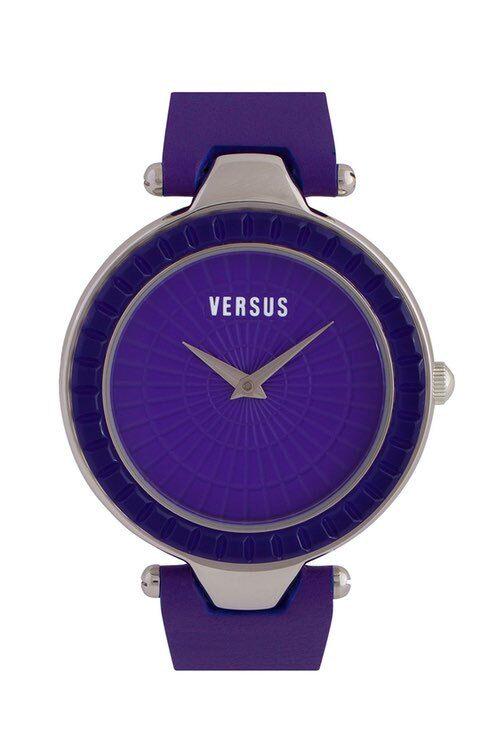 Versus by Versace Women's Sertie Purple Dial Textured Glass Bezel Watch 3369: Versus by Versace Women's Sertie Purple Dial Textured Glass Bezel Watch 3369 Movement: Quartz (Battery) Water Resistance: 30 Metres / 3 ATM Brand: Versus By Versace Water Resistance Rating: 30 m (3 AT