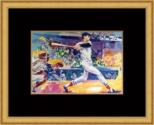 Leroy Neiman - Ted Williams -The Splendid Splinter Custom Gallery Framed: Leroy Neiman - Ted Williams -The Splendid Splinter Custom Gallery Framed Features: Framed Matted Region Of Origin: united states Item Width: 18 in Title: Ted Williams The Splendid Splinter Production 