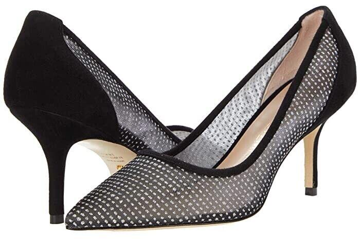 Stuart Weitzman N6234 Womens Black Tasha Pumps Shoes Size US 9.5 EU 40: Stuart Weitzman N6234 Womens Black Tasha Pumps Shoes Size US 9.5 EU 40 Brand: Stuart Weitzman Type: Heel Closure: Slip On Us Shoe Size: 9.5 Eu Shoe Size: 40 Color: Black Style: Pump Upper Material: Le