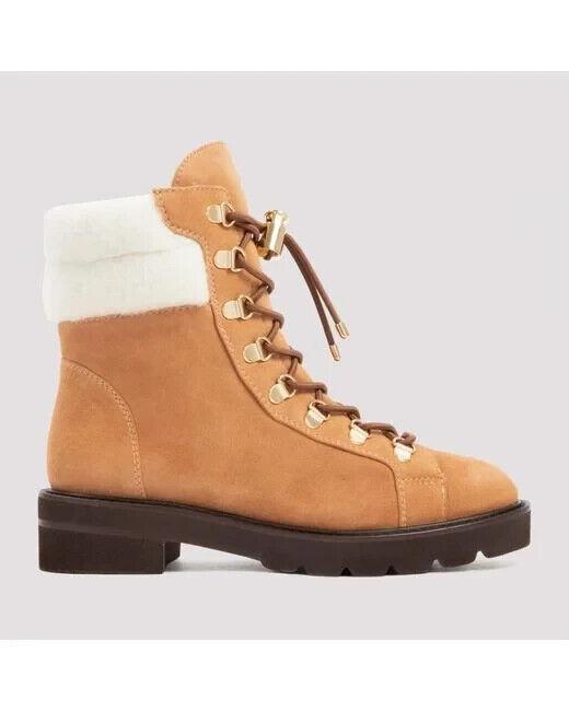 Stuart Weitzman N6918 Womens Brown Rockie Lift Chill Booties Size US 8B EU 38.5: Stuart Weitzman N6918 Womens Brown Rockie Lift Chill Booties Size US 8B EU 38.5 Eu Shoe Size: 38.5 Model: N6918 Brand: Stuart Weitzman Type: Boot Character: Rocky Closure: Lace Up Us Shoe Size: 8B Col