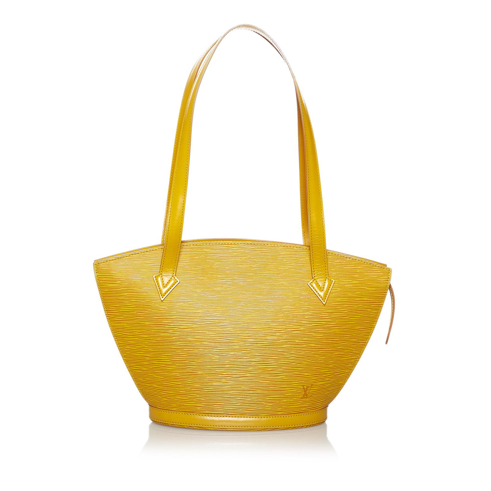 Louis Vuitton Epi Saint Jacques PM Long Strap: Louis Vuitton Epi Saint Jacques PM Long Strap The Saint Jacques features an epi leather body flat leather straps a top zip closure and an interior zip pocket. Brand: Louis Vuitton Model: Epi Saint Jac
