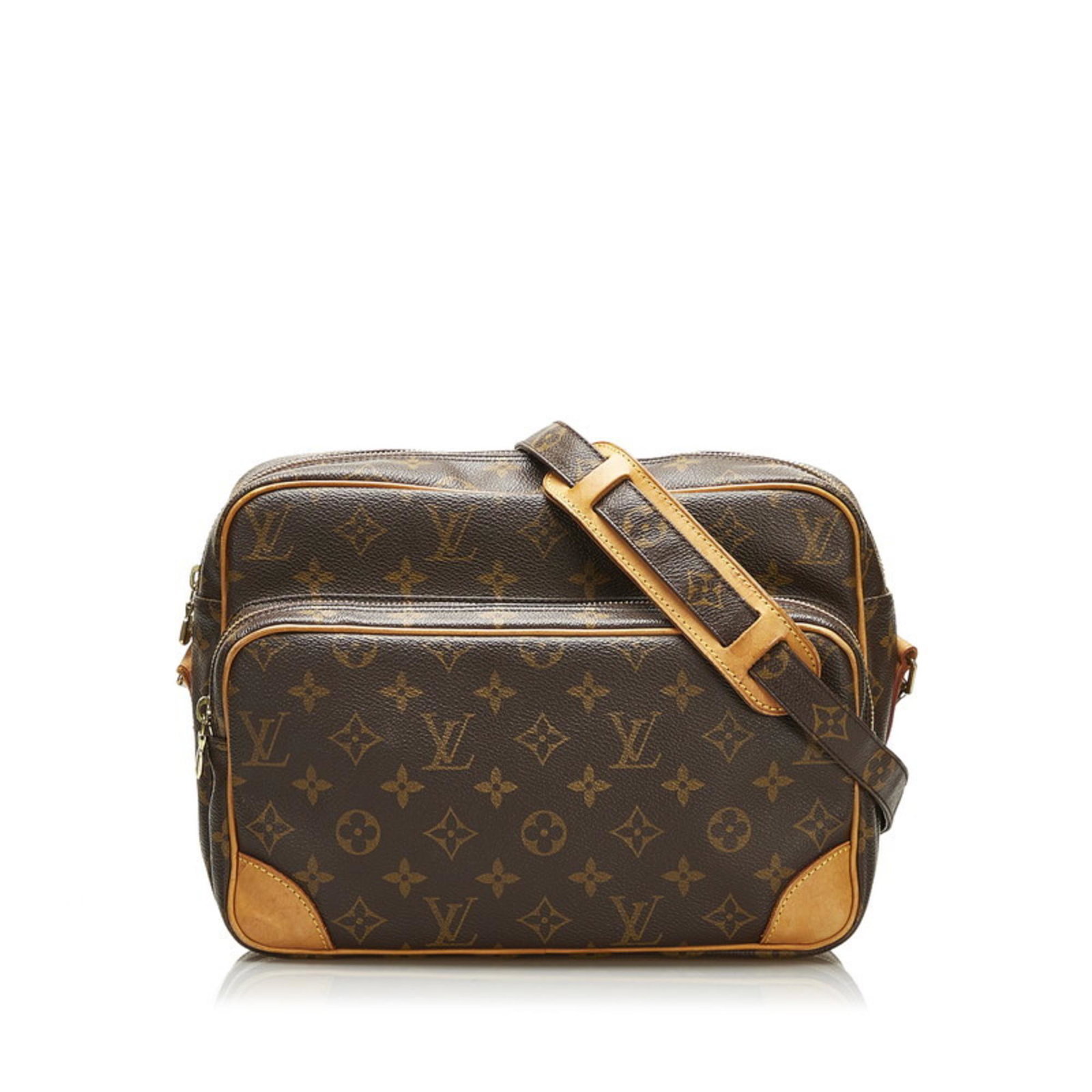 Louis Vuitton Monogram Reporter PM Shoulder Bag M45254 Brown PVC Leather Ladies LOUIS VUITTON: Louis Vuitton Monogram Reporter PM Shoulder Bag M45254 Brown PVC Leather Ladies LOUIS VUITTON Brand: Louis Vuitton Line: Monogram Type: Shoulder bag Material: PVC Leather PVC: Leather: Color: Brown Cl