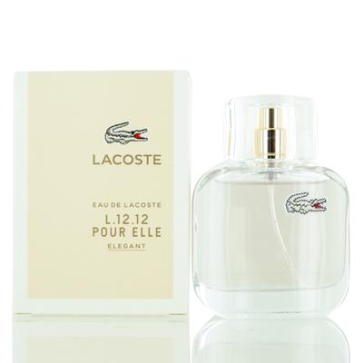 L.12.12 ELLE ELEGANT/LACOSTE EDT SPRAY 1.6 OZ (50 ML) (W): L.12.12 ELLE ELEGANT/LACOSTE EDT SPRAY 1.6 OZ (50 ML) (W) L.12.12 ELLE ELEGANT EDT SPRAY 1.6 OZ LACOSTE The BIDHAUS Guarantee: All items in this auction are guaranteed to be 100% authentic. At Your Se