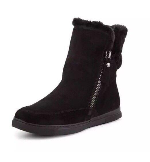 Stuart Weitzman Black Furgie Faux-Fur Ankle Boots N5743 Size 10.5 M *: Stuart Weitzman Black Furgie Faux-Fur Ankle Boots N5743 Size 10.5 M * Character: Boots Style: Ankle Boots Material: Fur Shoe Shaft Style: Ankle Type: Boot Color: Black Upper Material: Faux Fur Brand: